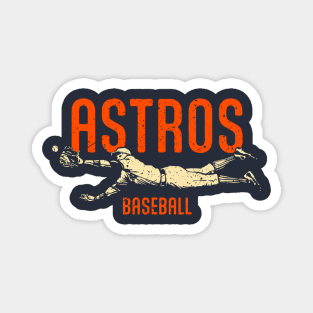 Astros Vintage Catch Magnet