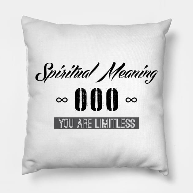 you are limitless Pillow by worshiptee