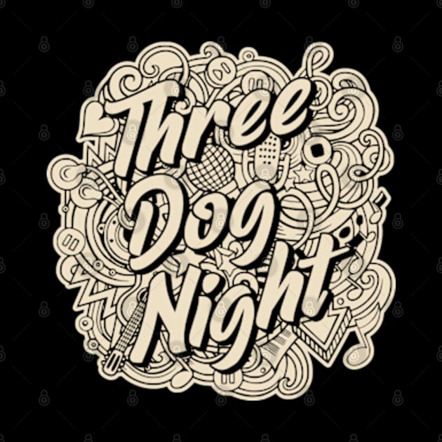 Three Dog Night - Vintage by graptail