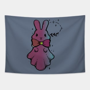 cute bunny ghost Tapestry