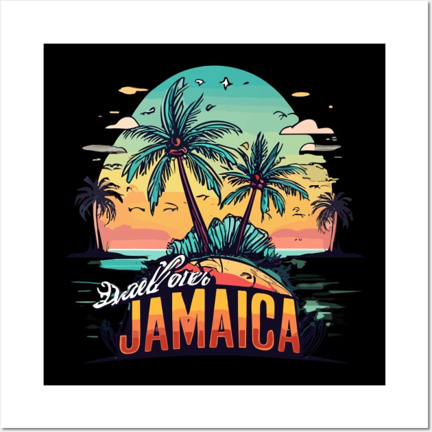 Jamaica Bliss Beach Vibes Collection - Jamaica Sea Beach - Posters and Art  Prints