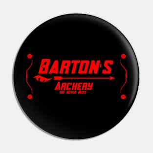 Bartons Archery Red Pin