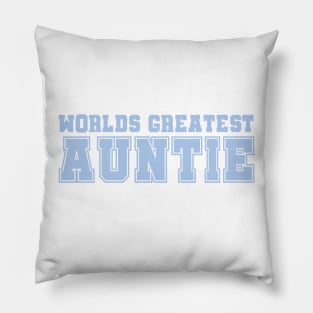 Worlds Greatest Auntie Pillow