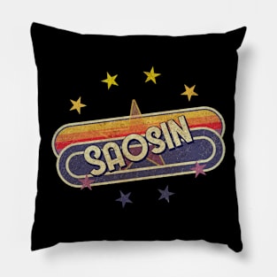 Saosin Vintage ElaCuteOfficeGirl Pillow