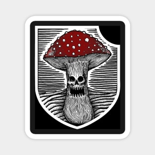 terror mushroom Magnet