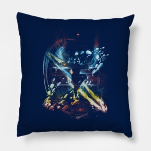 dancing with elements-Aang version Pillow