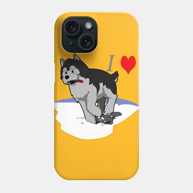 HUSKY Phone Case by STAR SHOP