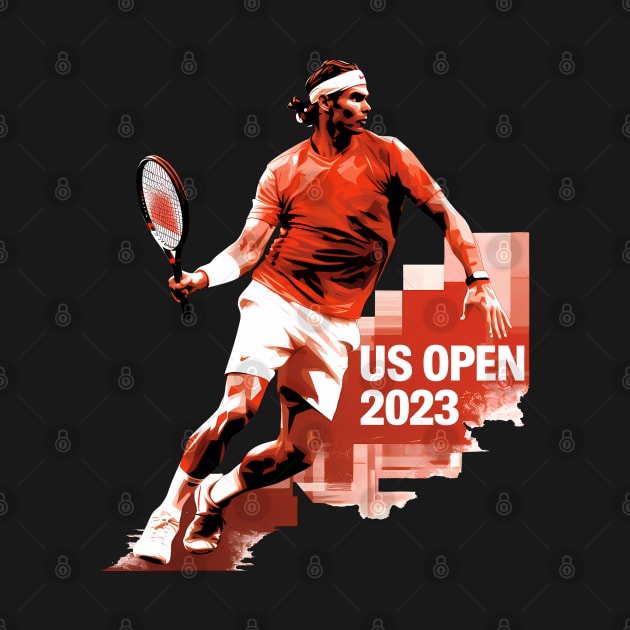 US Open 2023 by RetroPandora