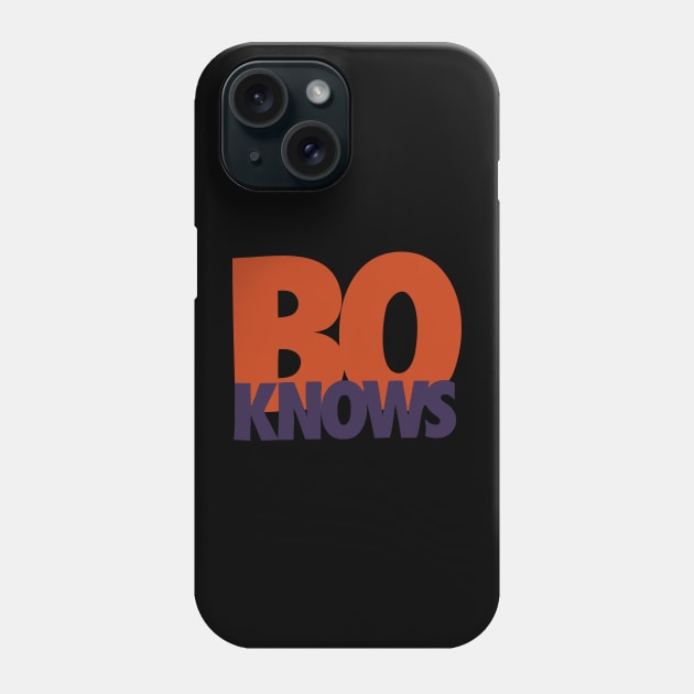 Bo Knows Baseball Phone Case by Mavioso Pattern