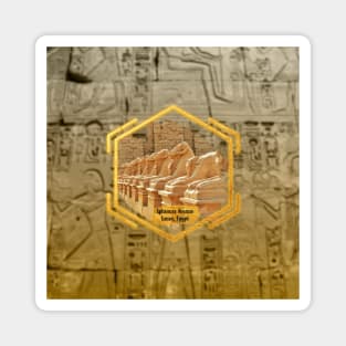 Sphinxes Avenue - Luxor, Egypt: Pharaonic Civilization V02 Magnet