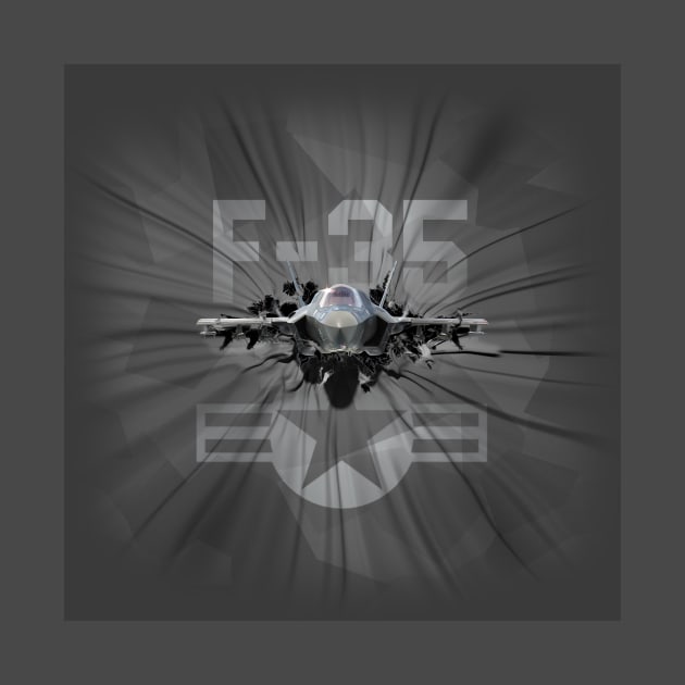 F35 Breakthrough by David Penfound Artworks