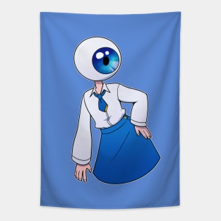 Eyeball in a uniform Tapestry