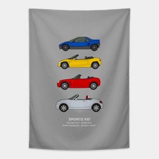 Kei sports car collection Tapestry