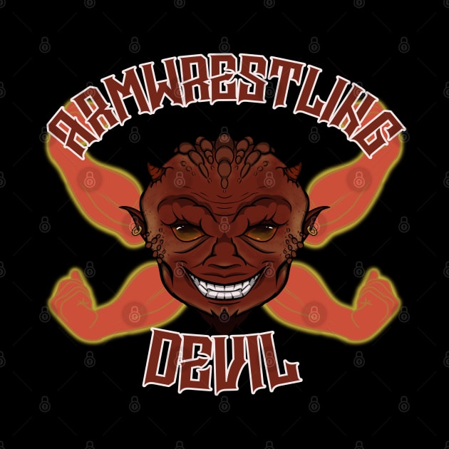 Armwerestling Devil by RampArt