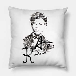 Arthure Rimbaud Pillow