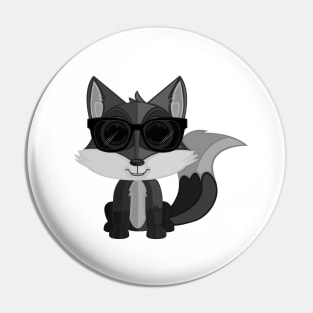 Cool Fox - Grey Pin