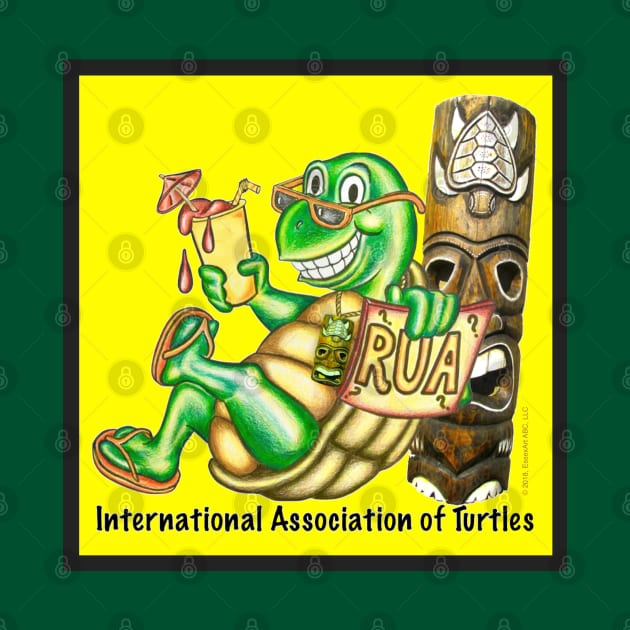 International Association of Turtles by EssexArt_ABC