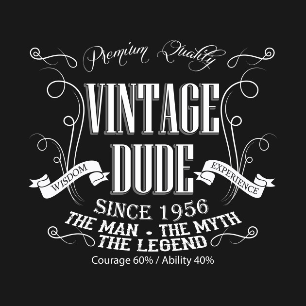 vintage dude 60 since