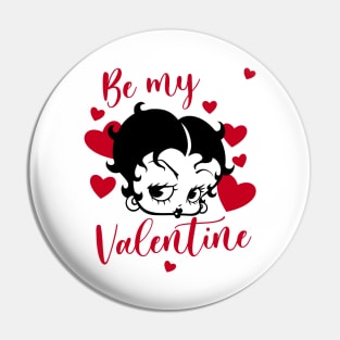 BETTY BOOP - Be my Valentine 2.0 Pin