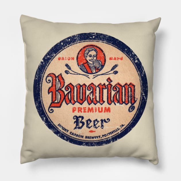 Bavarian Premium Beer Pillow by MindsparkCreative