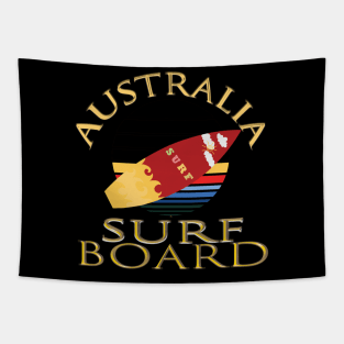 Australia surf board Tapestry