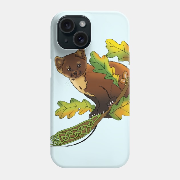 Pine Marten Phone Case by tigressdragon