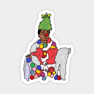 Community - Christmas Troy Magnet