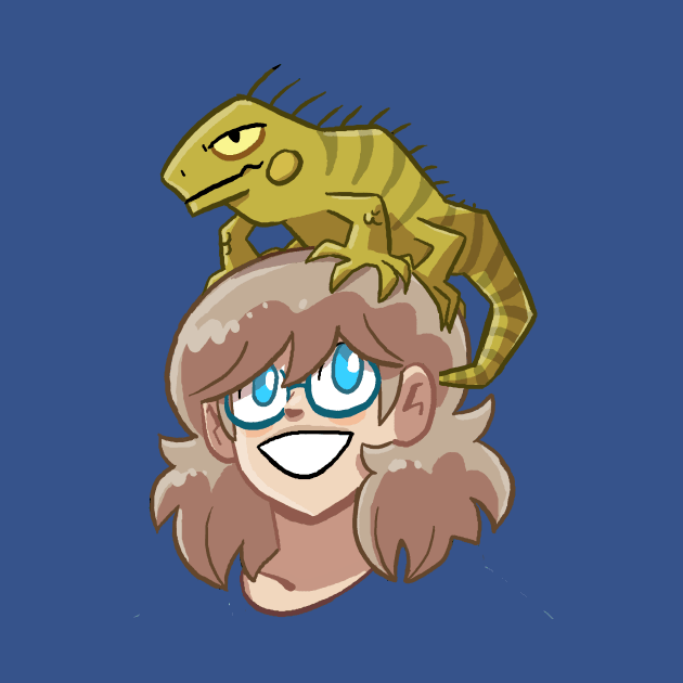 Iguana on your head! by damnyouwillis