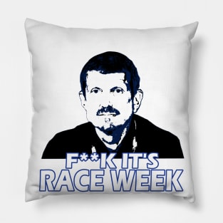 An Impressed Guenther Steiner Pillow