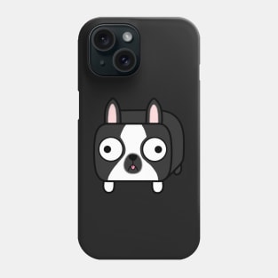 Boston Terrier Loaf - Black and White Dog Phone Case