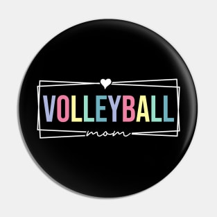 Volleyball Mom FUnny Volleyball Lover Pin