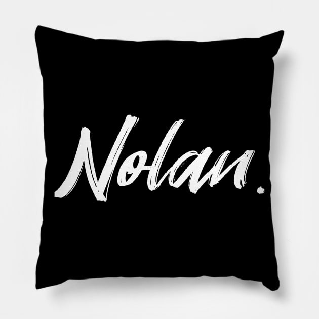 Name Nolan Pillow by CanCreate