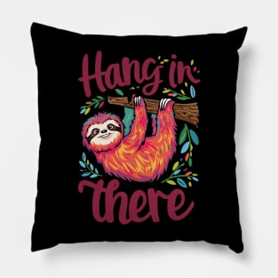 Funny Sloth Hanging Pillow