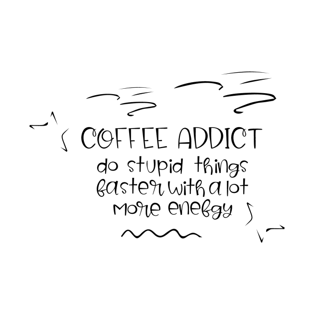 Coffee addict by kreptiliya