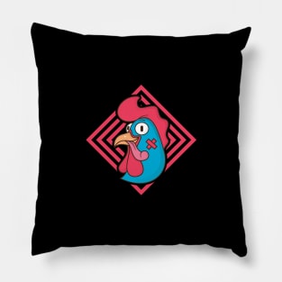 cool rooster Pillow