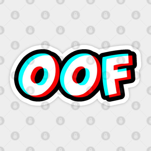 Oof Trippy T Shirt Dank Meme Optical Illusion Gift Oof Adesivo Teepublic It - roblox da gamer oofoofoof 1 hour