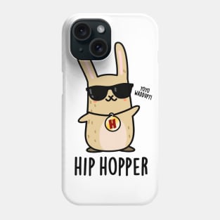 Hip Hopper Cute Bunny Rabbit Pun Phone Case