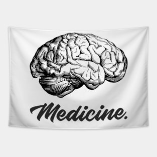 Medicine Anatomy Brain - Medical Student in Medschool Tapestry