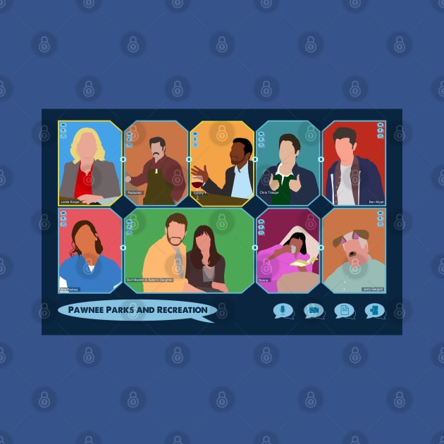 Parks and Rec Virtual Hangout by doctorheadly