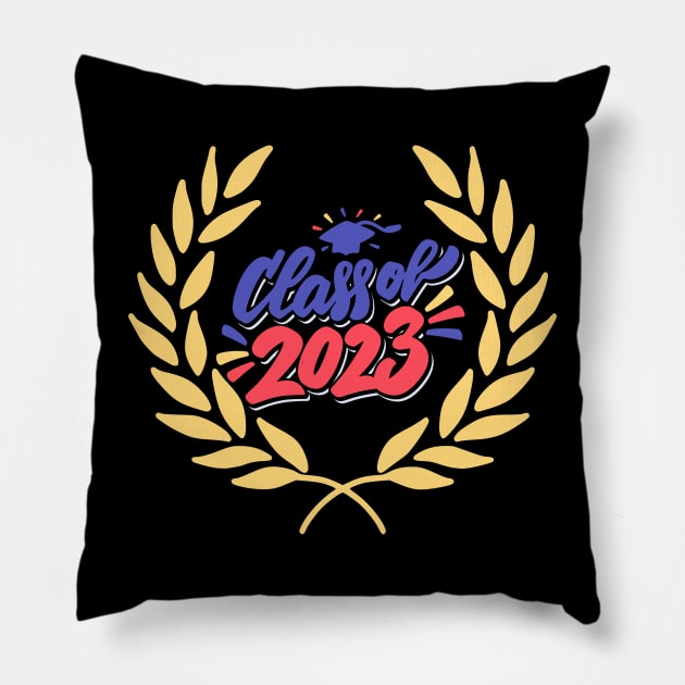 Class of 2023 Pillow by ChasingTees