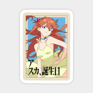 Asuka Langley - Neon Genesis Evangelion Magnet