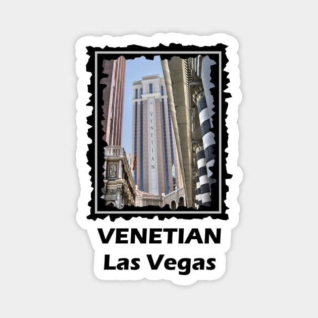 VENETIAN Hotel And Casino Las Vegas Nevada Magnet by SartorisArt1