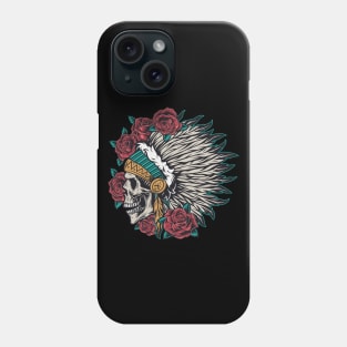 Local Rose Skull Phone Case