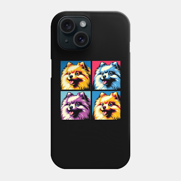 Pomeranian Pop Art - Dog Lover Gifts Phone Case by PawPopArt