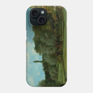 La Bretonnerie in the Department of Indre by Gustave Courbet Phone Case