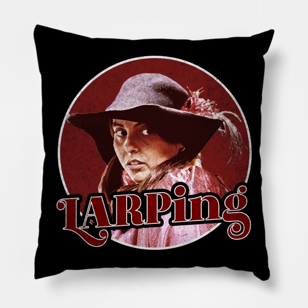 What We Do In The Shadows - LARPing Pillow by karutees