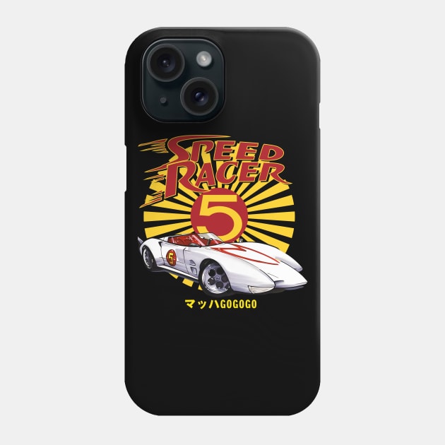 Speed Racer - Anime Japan Cars Phone Case by Grindbising