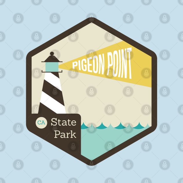 Pigeon Point State Badge by CloudWalkerDesigns