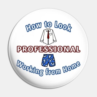 How to Look Professional Working from Home (white ver.) Pin