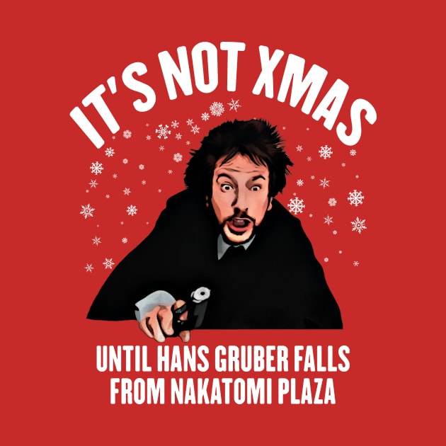 Hans Gruber Christmas by Stacy Peters Art